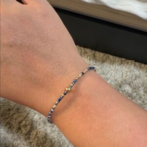 Enewton Hope unwritten bracelet - navy blue gray